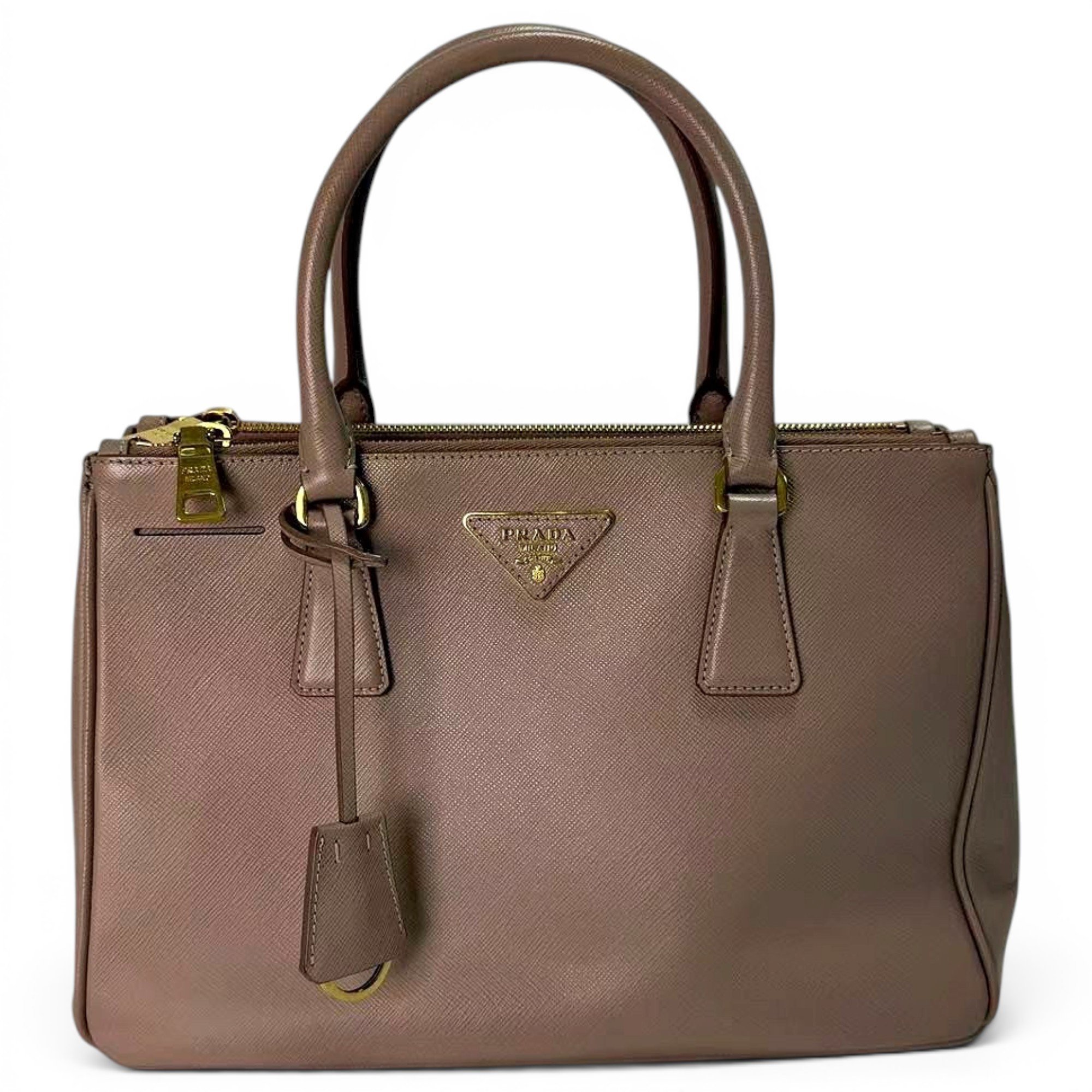 Galleria leather handbag