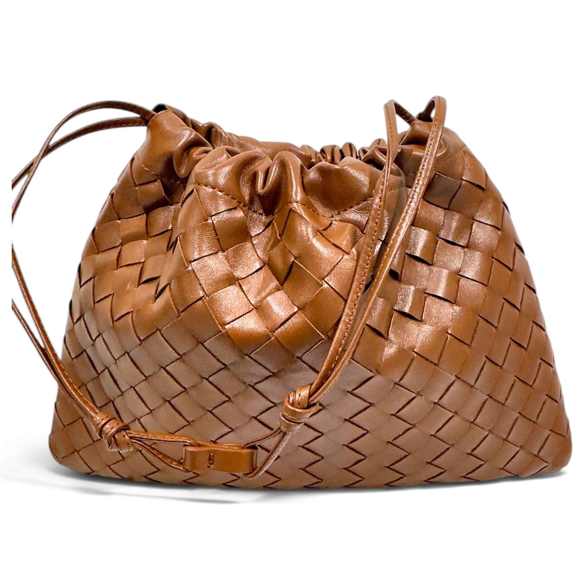 Dustbag leather handbag