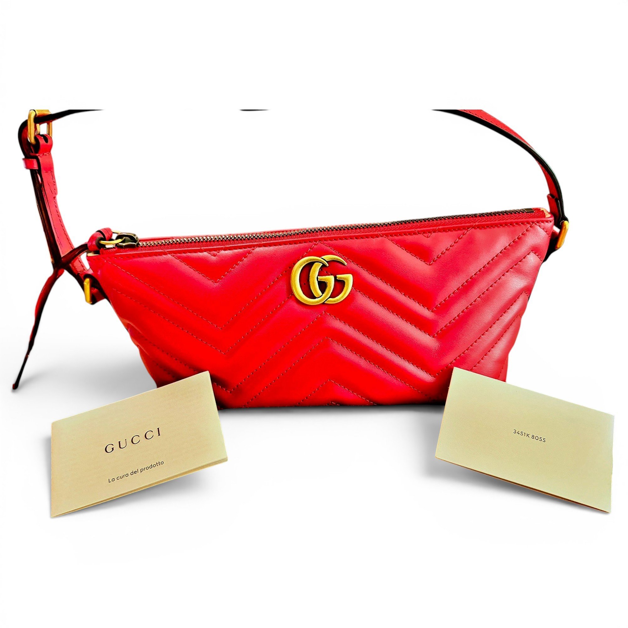 GG Marmont Zip leather crossbody bag