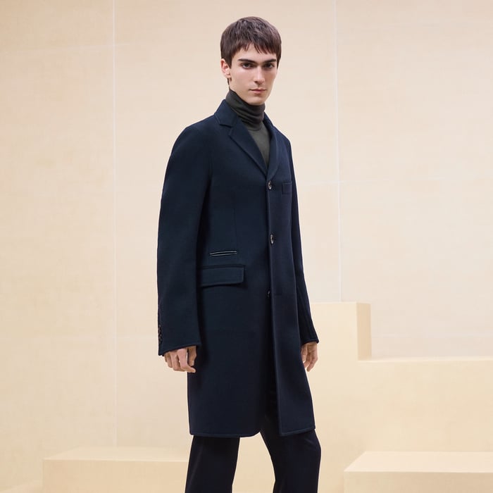 Marine Liverpool Cashmere Coat