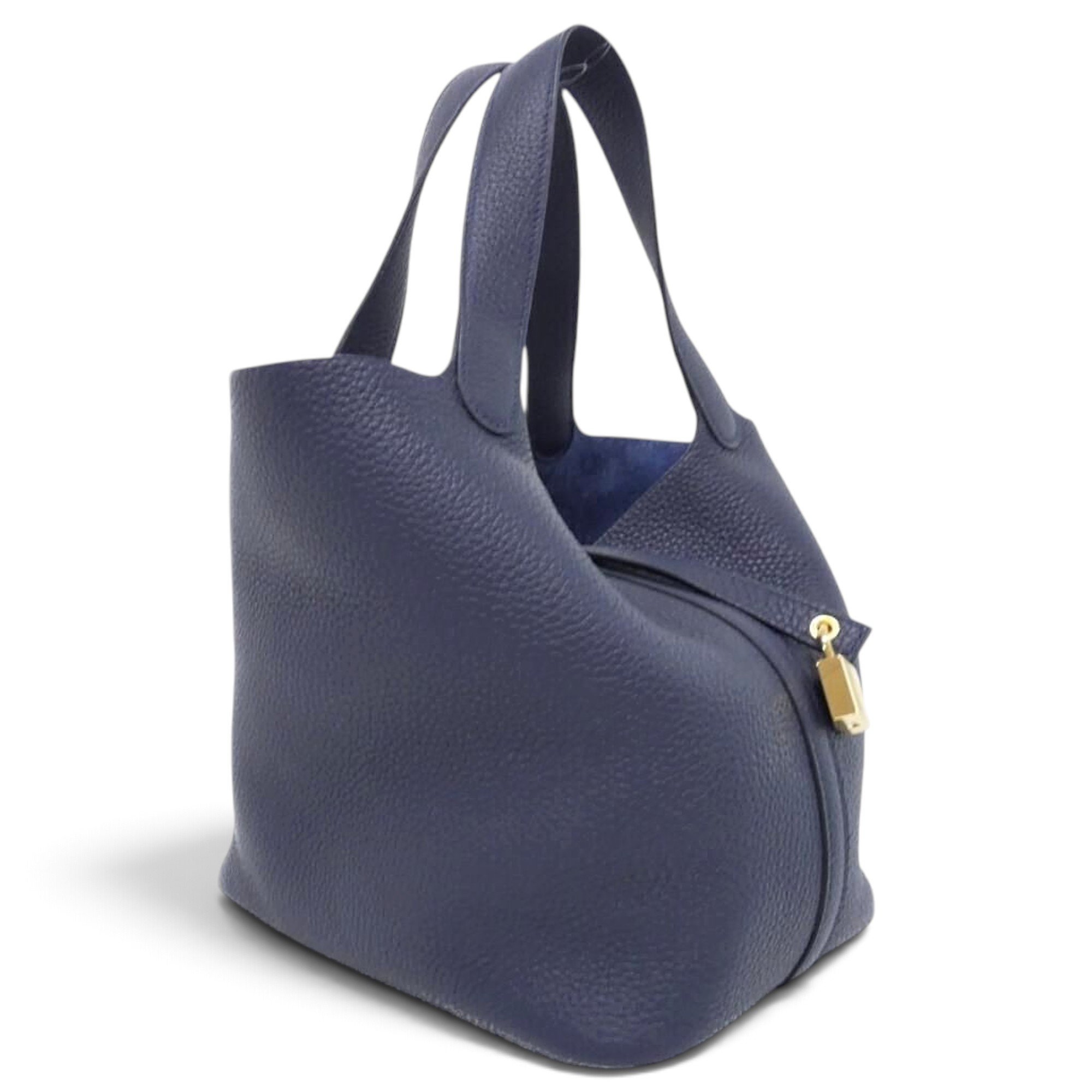 Picotin leather handbag