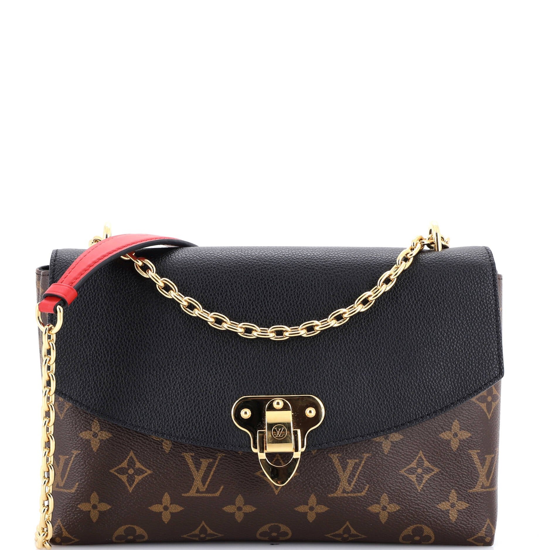 Louis Vuitton Saint Placide Handbag Monogram Canvas and Leather