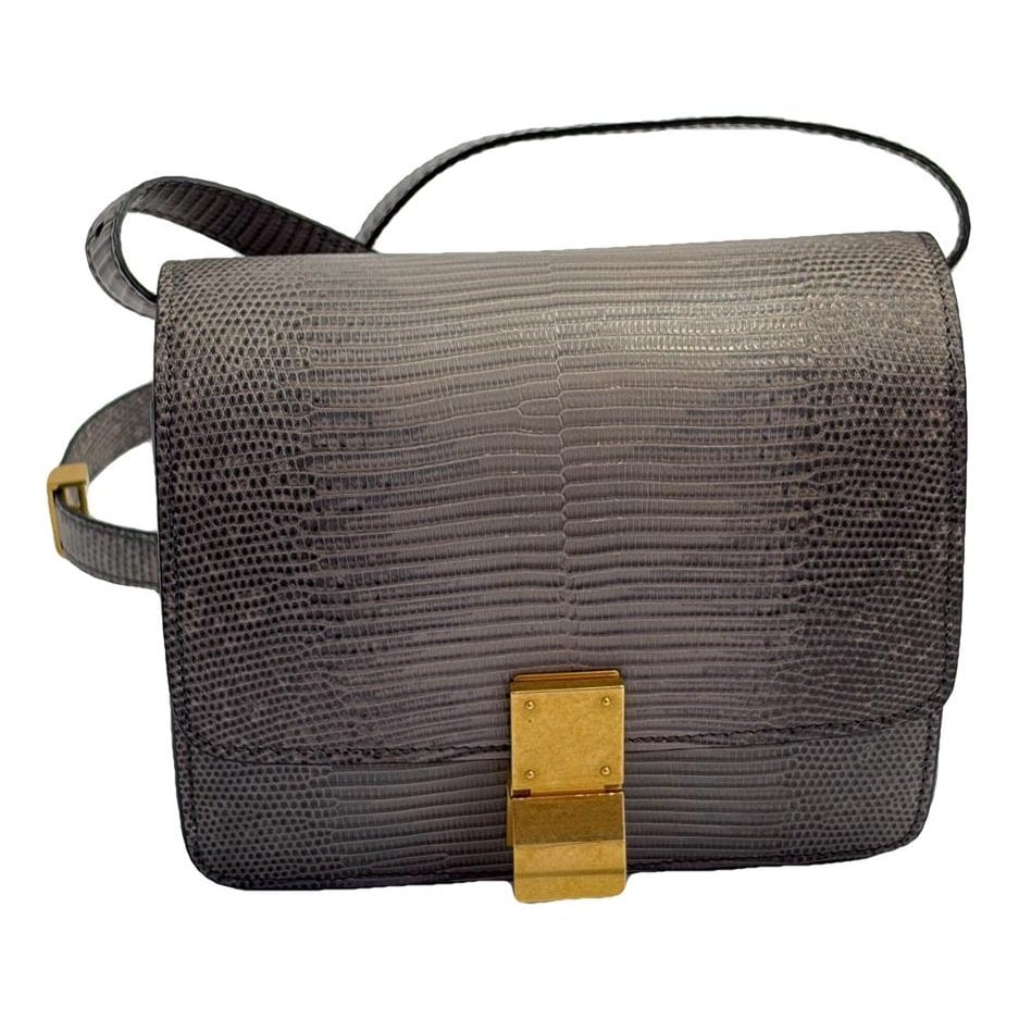 Classic leather crossbody bag