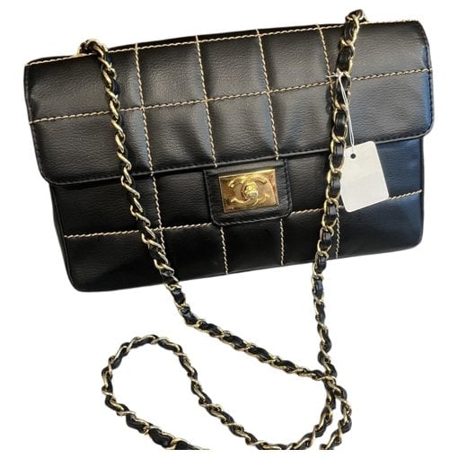 East West Chocolate Bar leather handbag