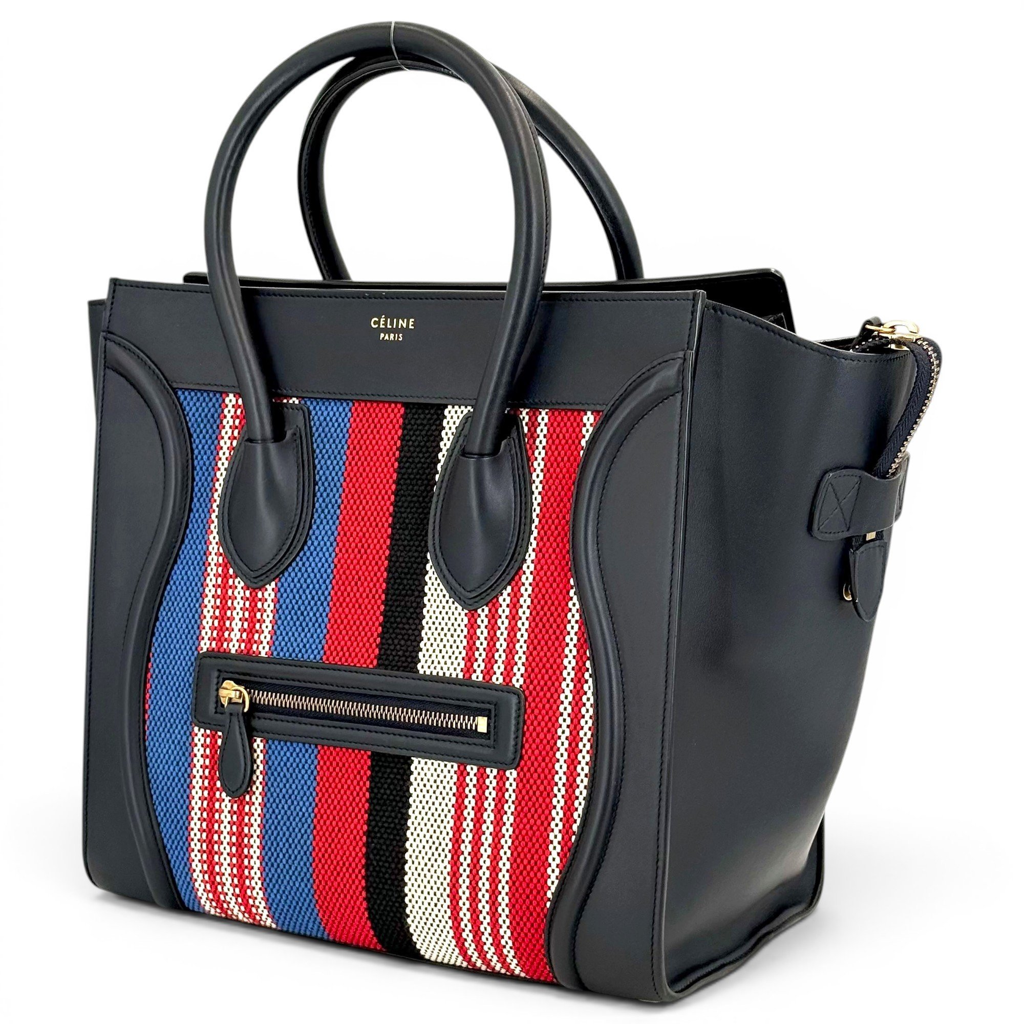 Luggage leather handbag