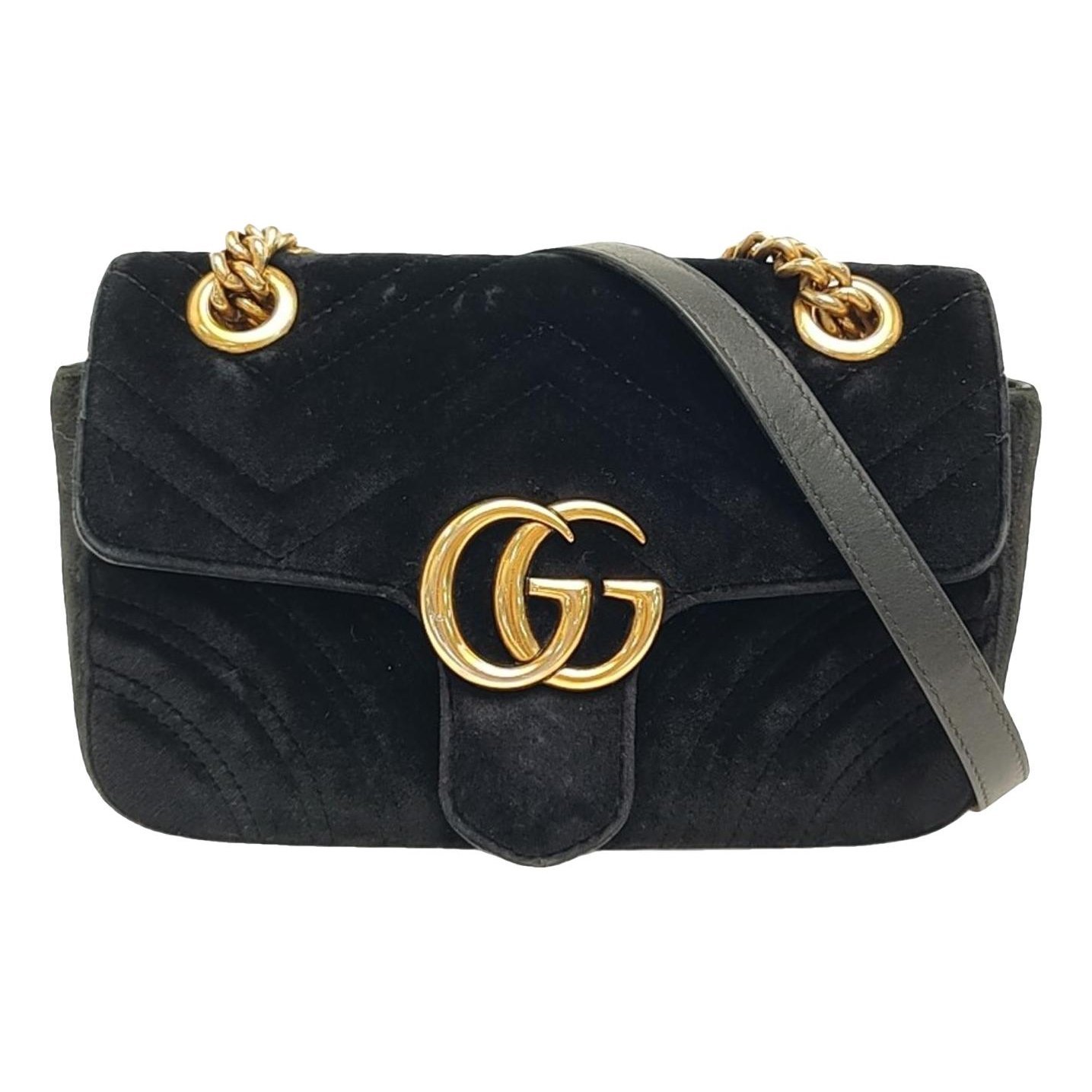 GG Marmont velvet handbag