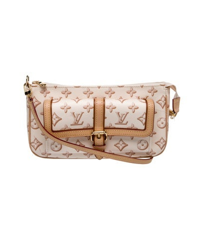 Louis Vuitton Vuitton Lv Monogram Monogram Fall For You Maxi Multi Pochette Accessories Beige Clair Maxi