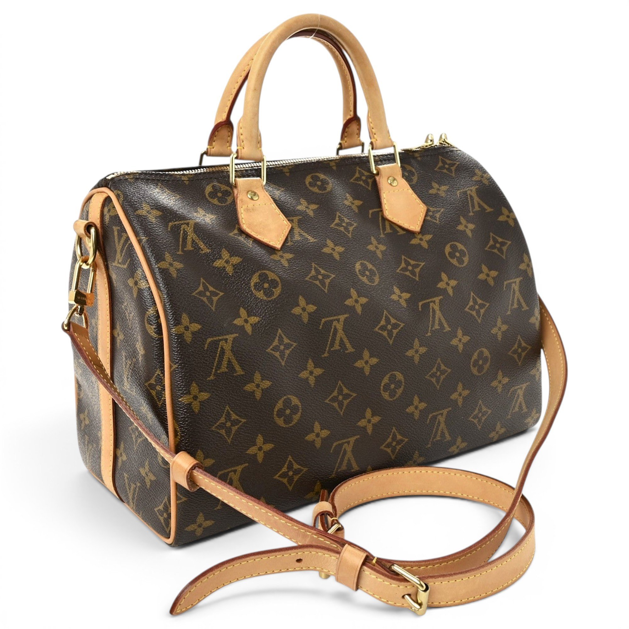 Louis Vuitton Speedy Bandoulière cloth handbag