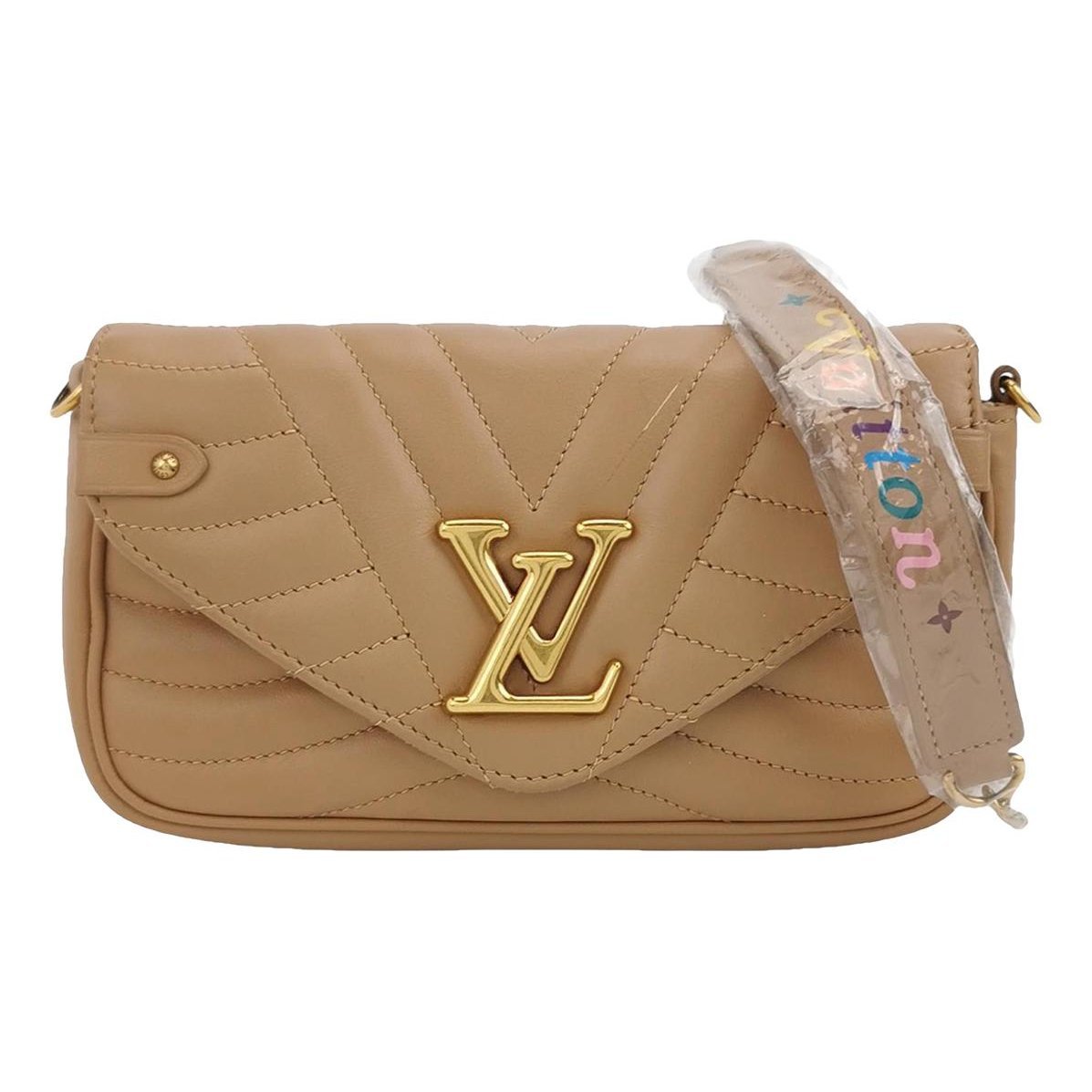 New Wave leather handbag