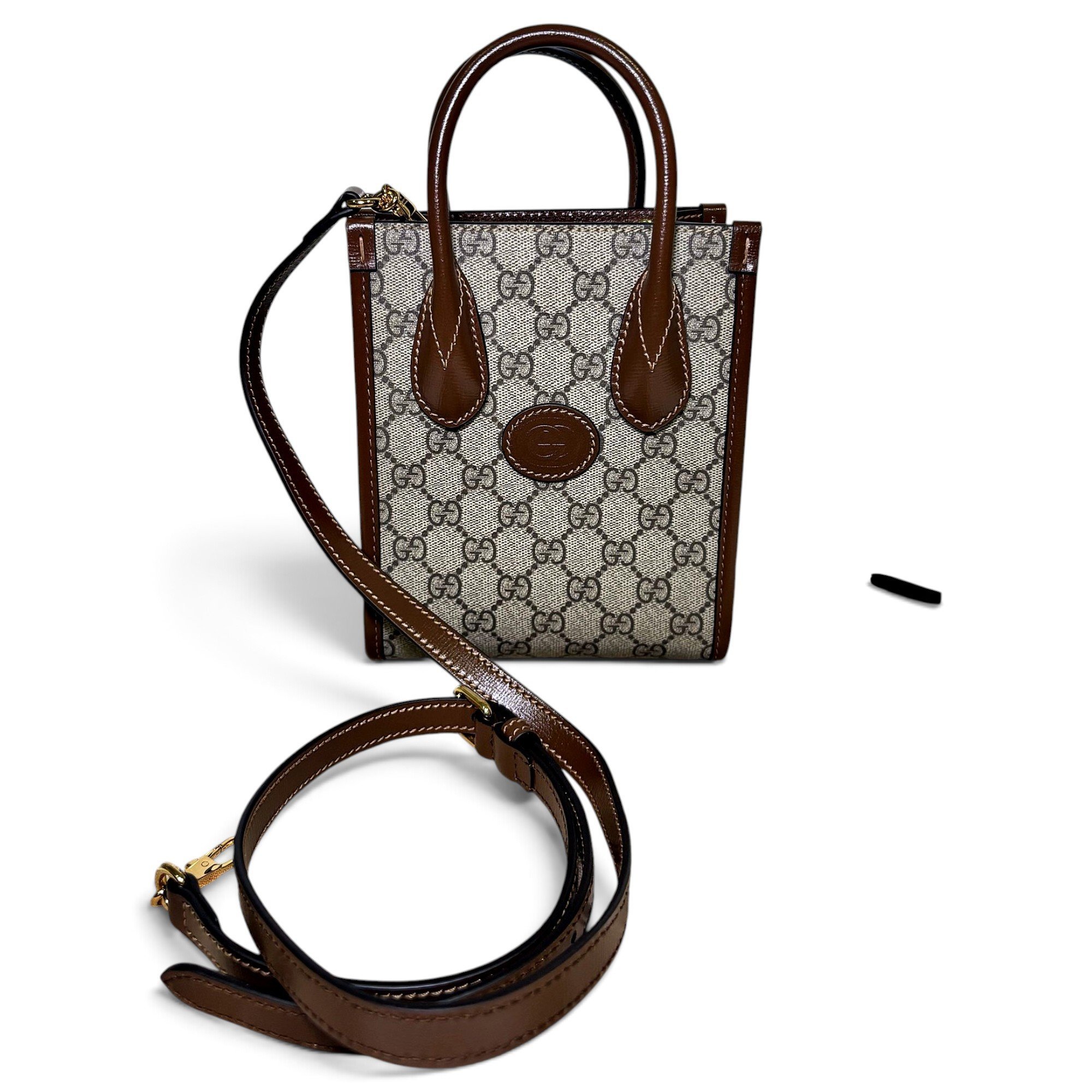 Ophidia leather tote