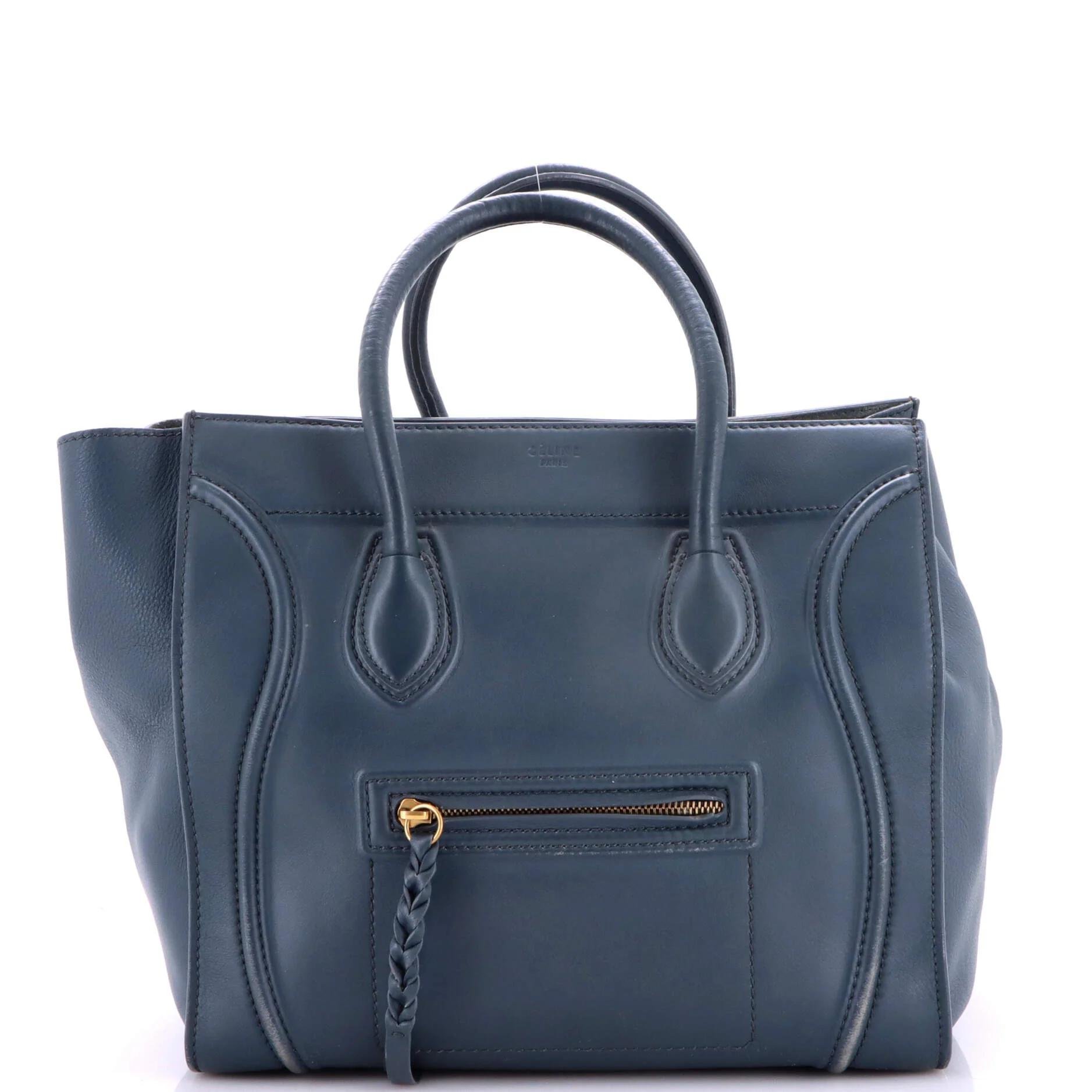 Leather tote