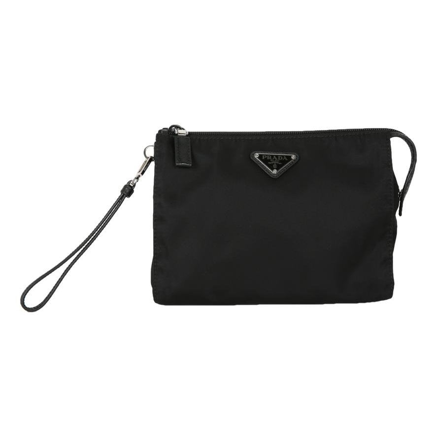 Re-Nylon clutch bag