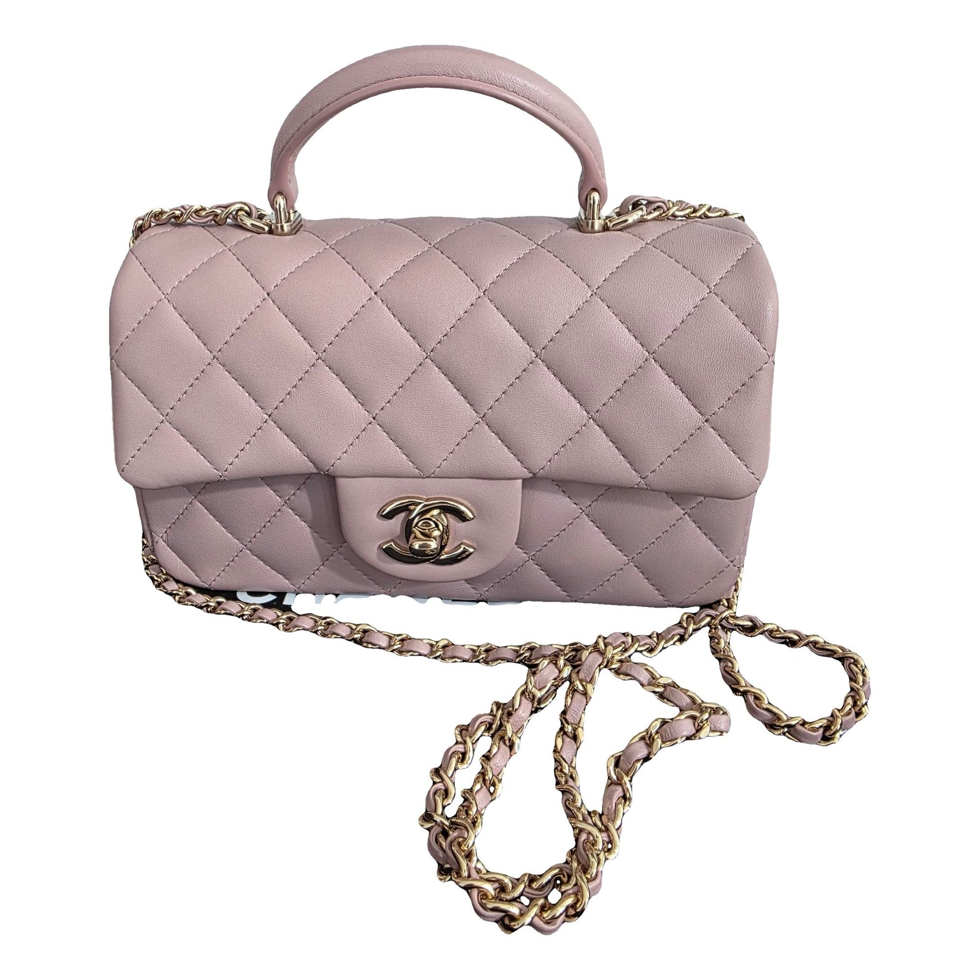 Timeless Classique Top Handle leather handbag