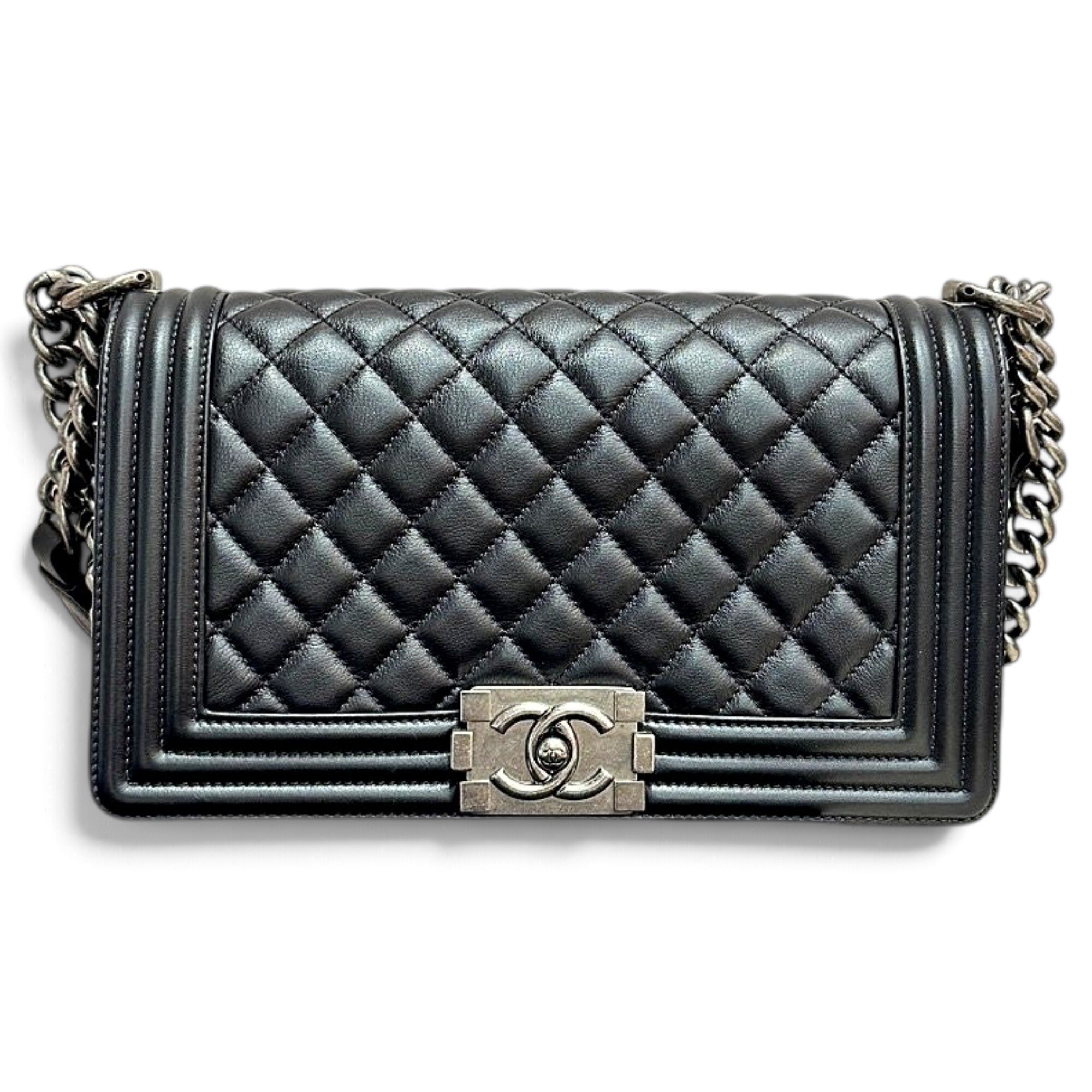 Boy leather handbag
