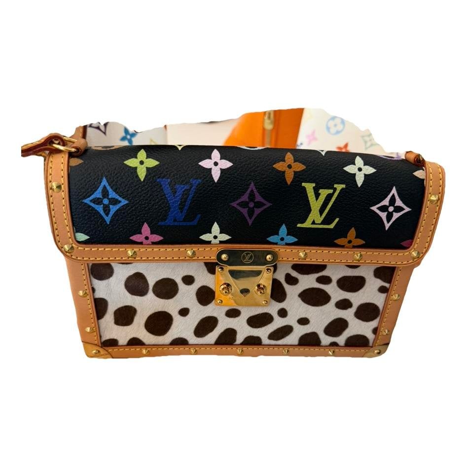 Dalmatian leather handbag