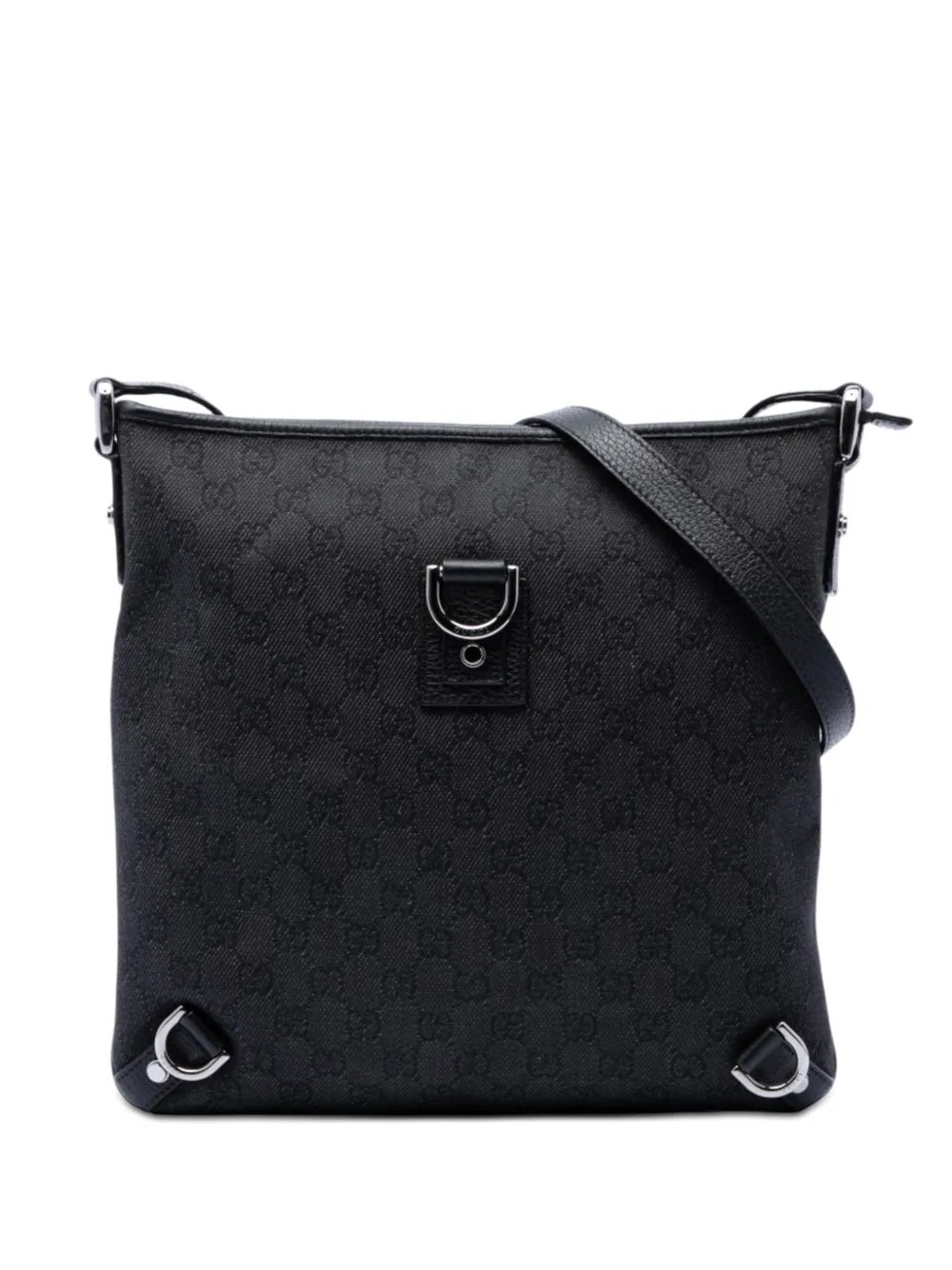 2000-2015 GG Denim Abbey D Ring crossbody bag