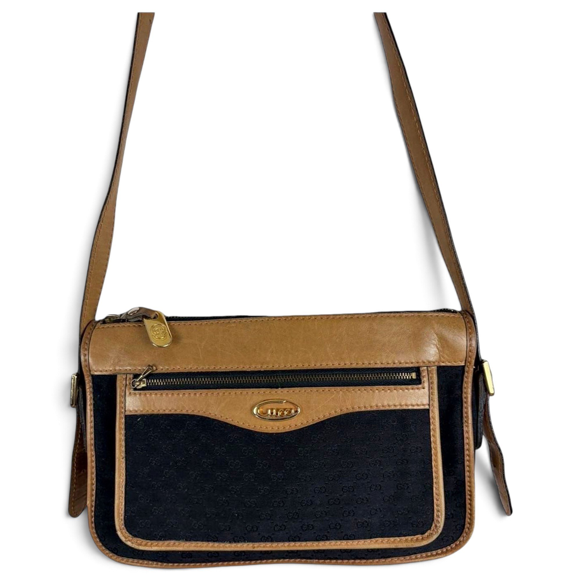 Leather crossbody bag