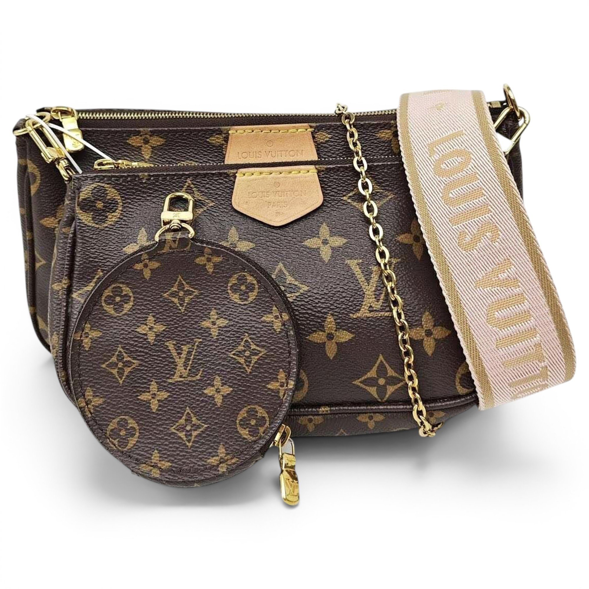Multi Pochette Accessoires leather handbag