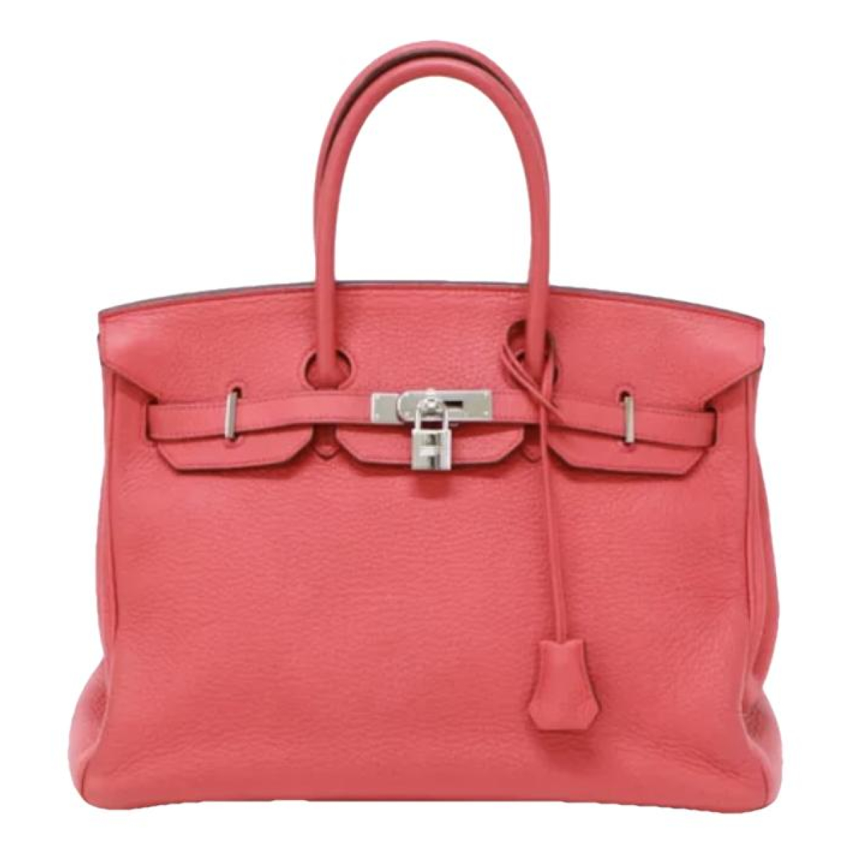 Hermes Birkin 35 Handbag Clemence Leather 7829