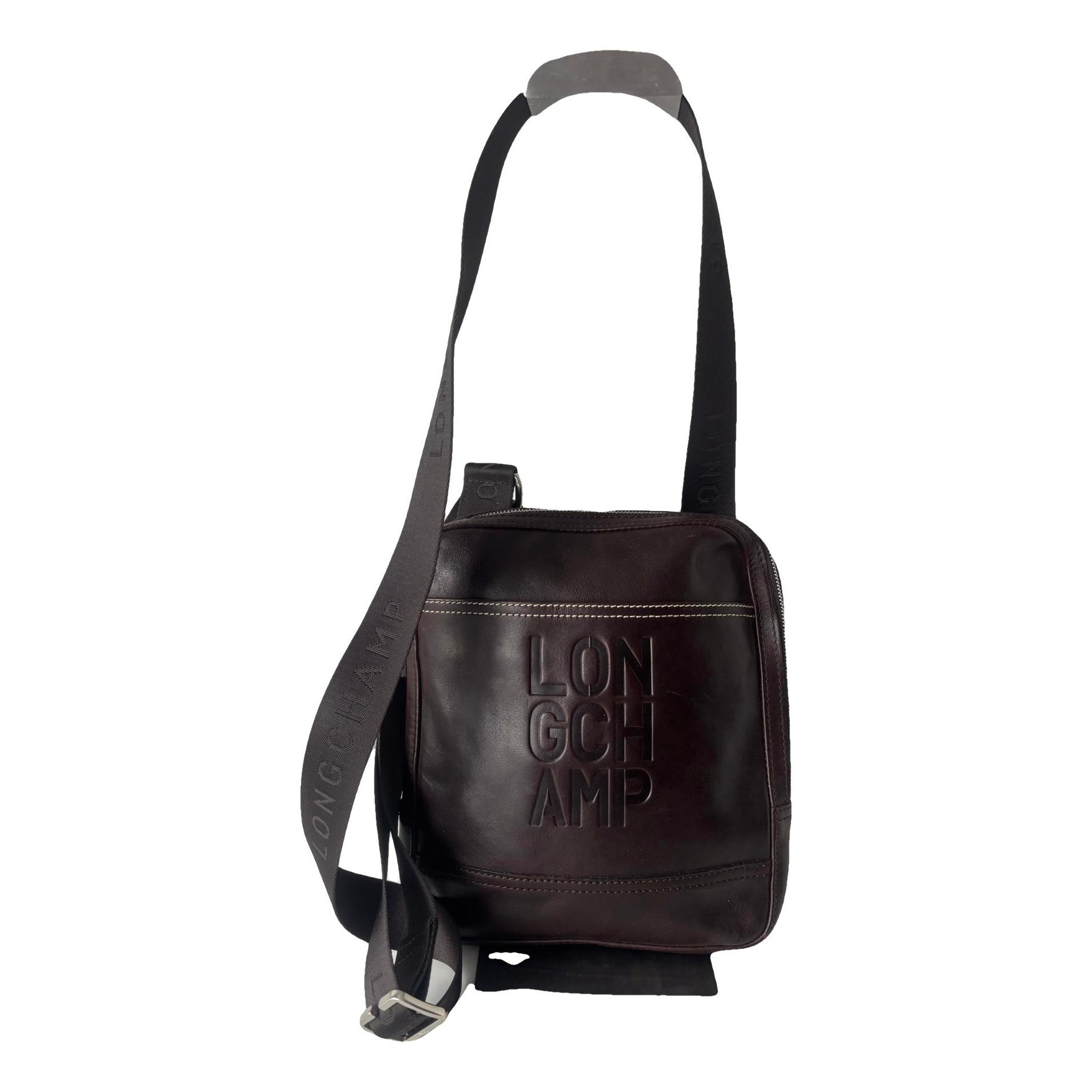 Leather crossbody bag