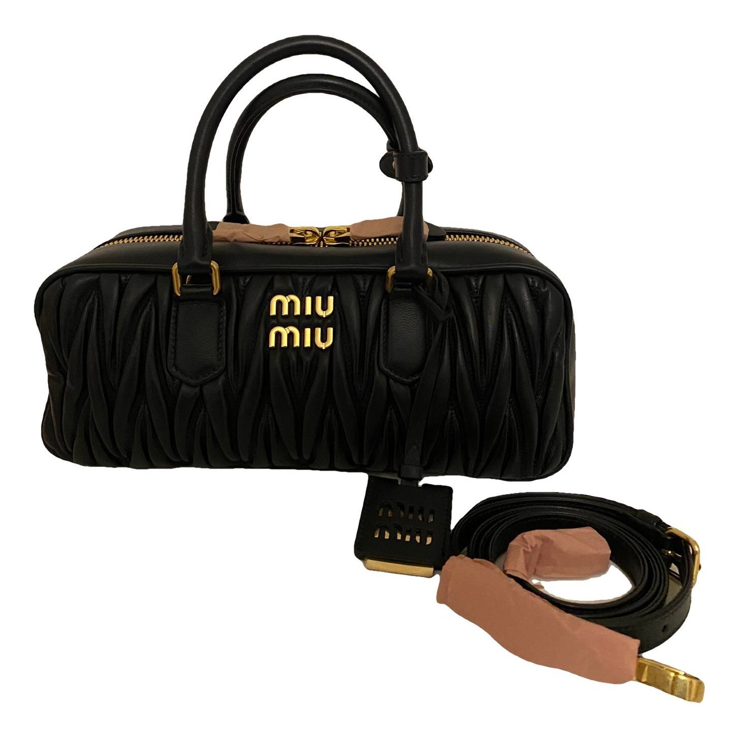 Arcadie leather handbag