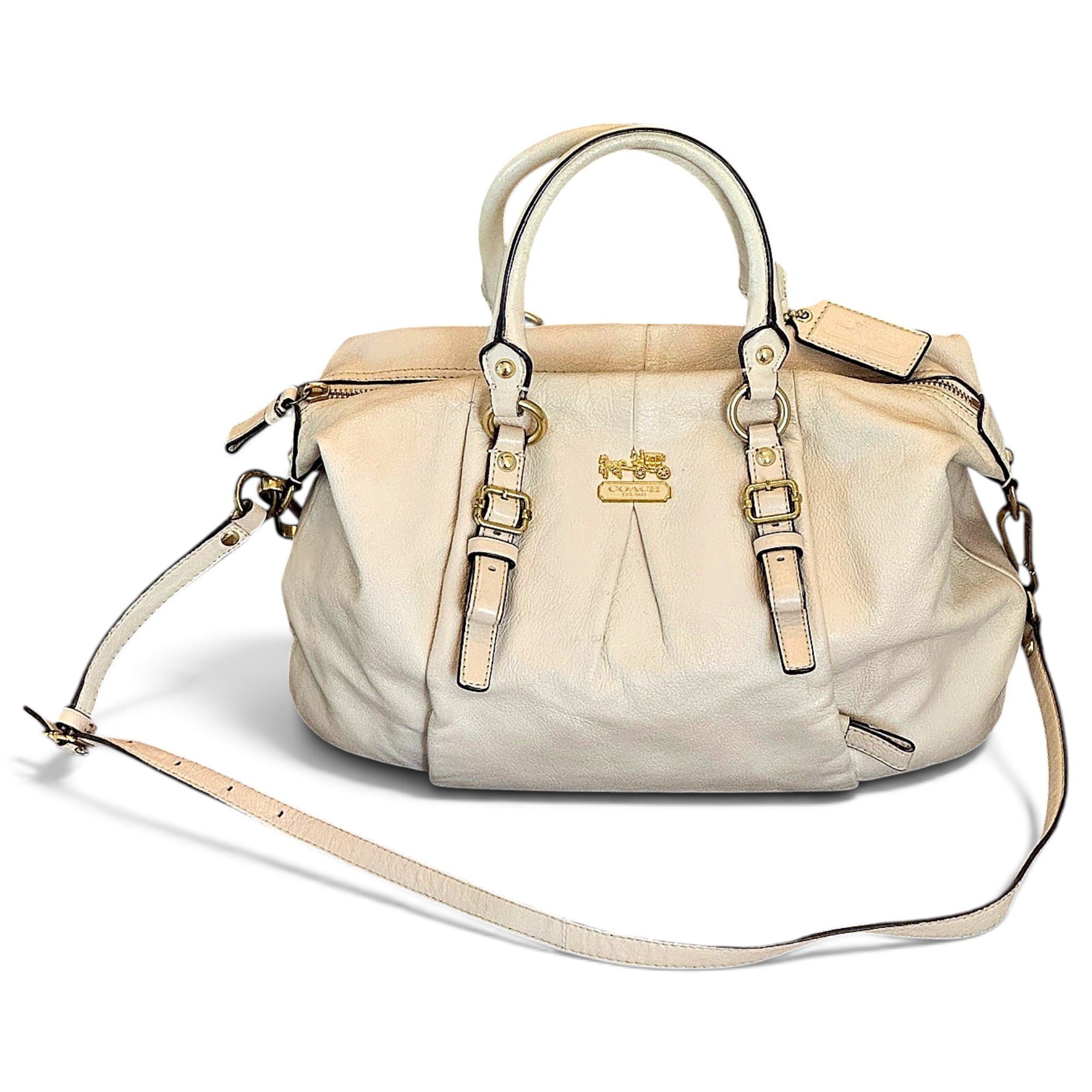 Coach Madison leather satchel