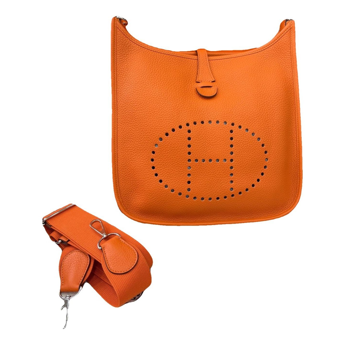 Evelyne leather handbag