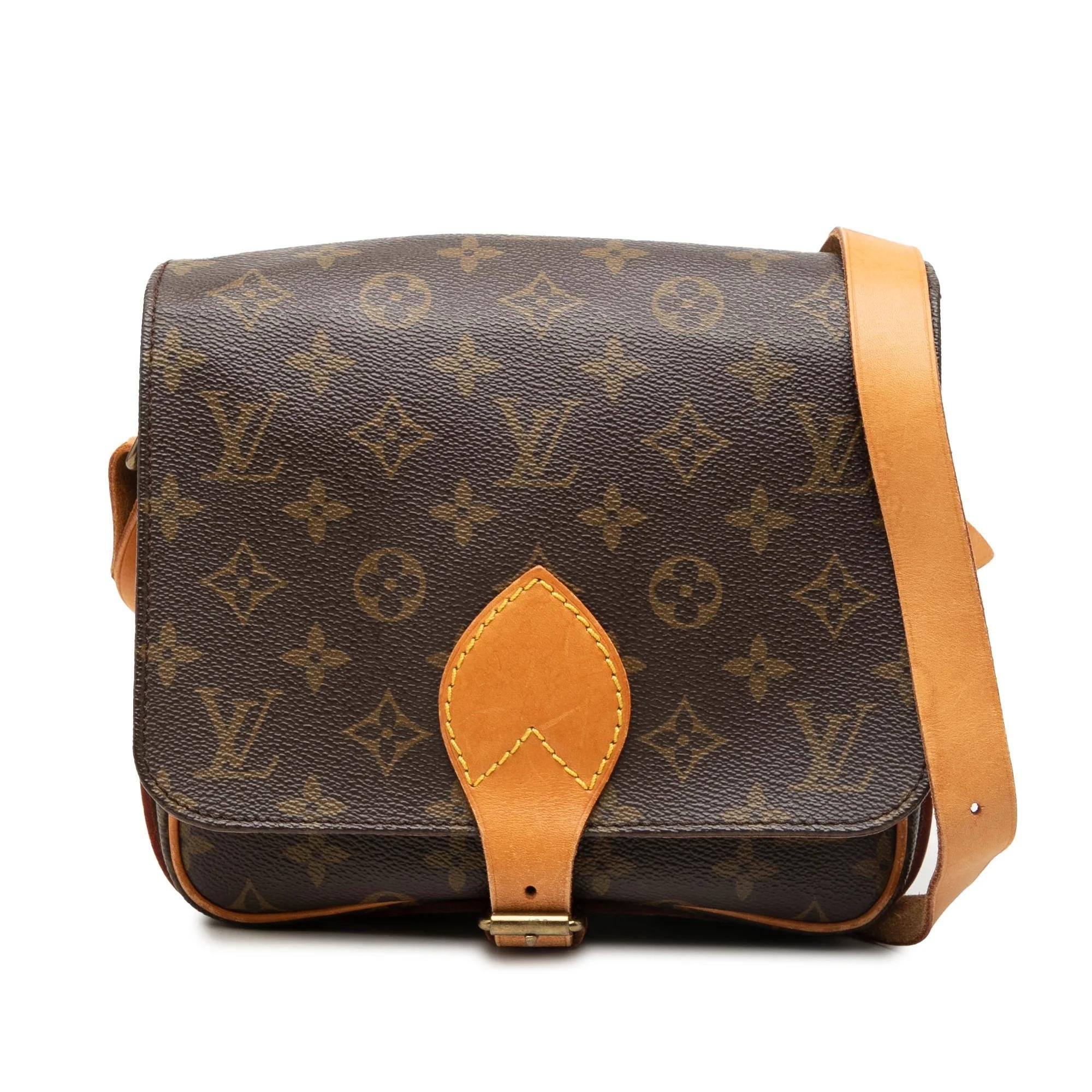 Cartouchière cloth crossbody bag