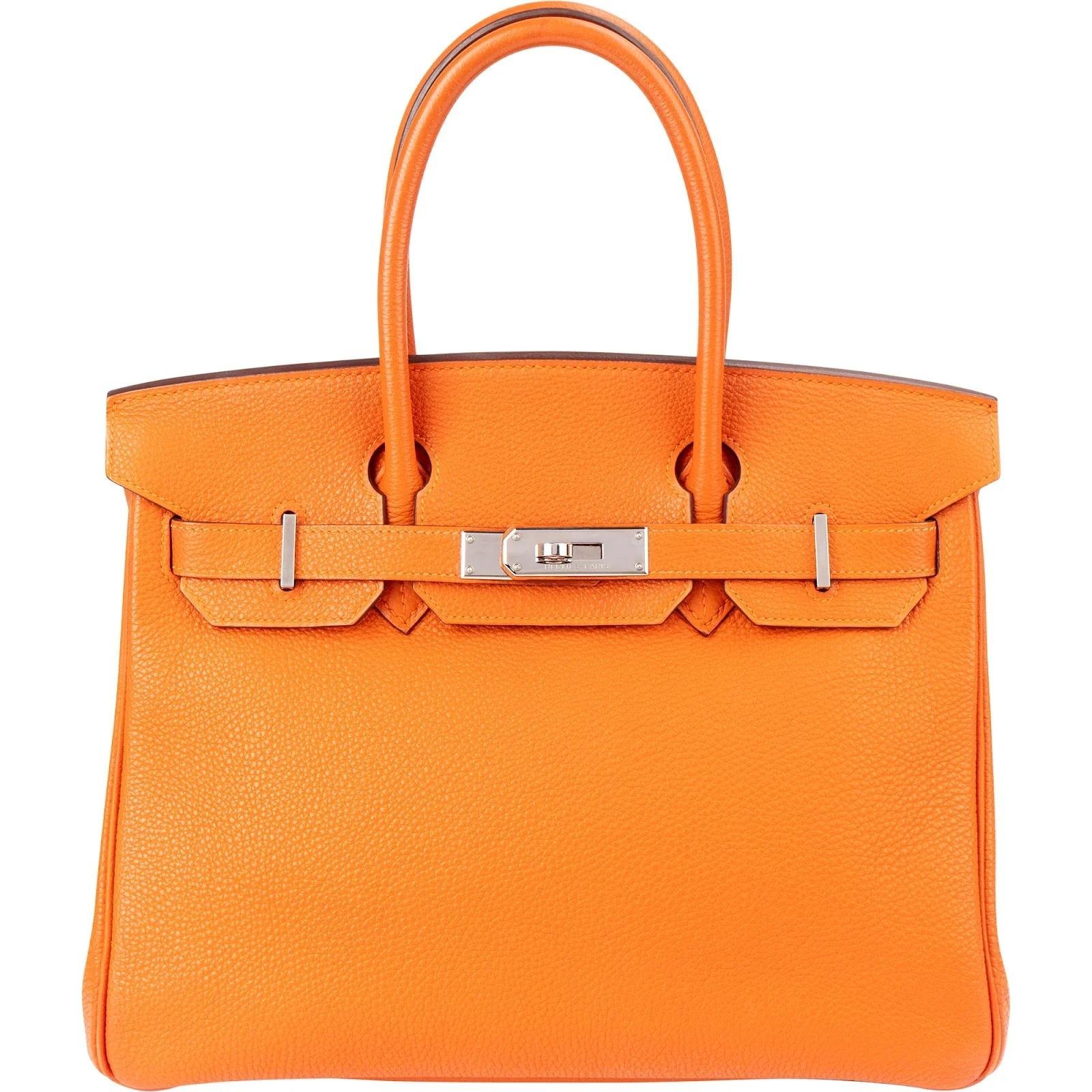 Birkin 30 leather handbag