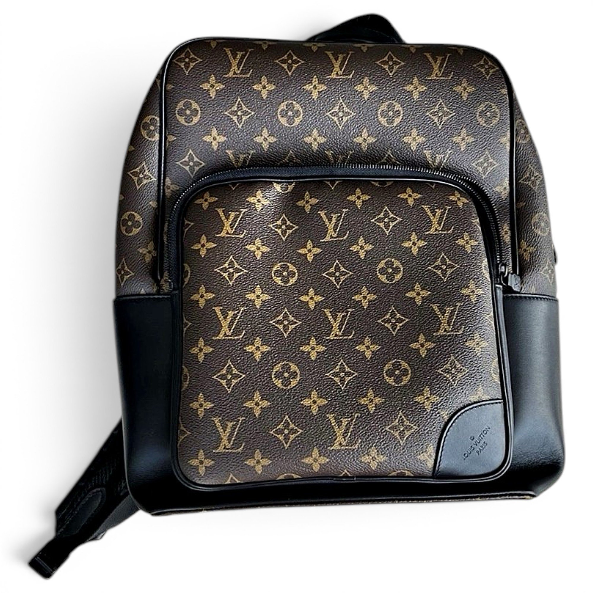 Leather backpack