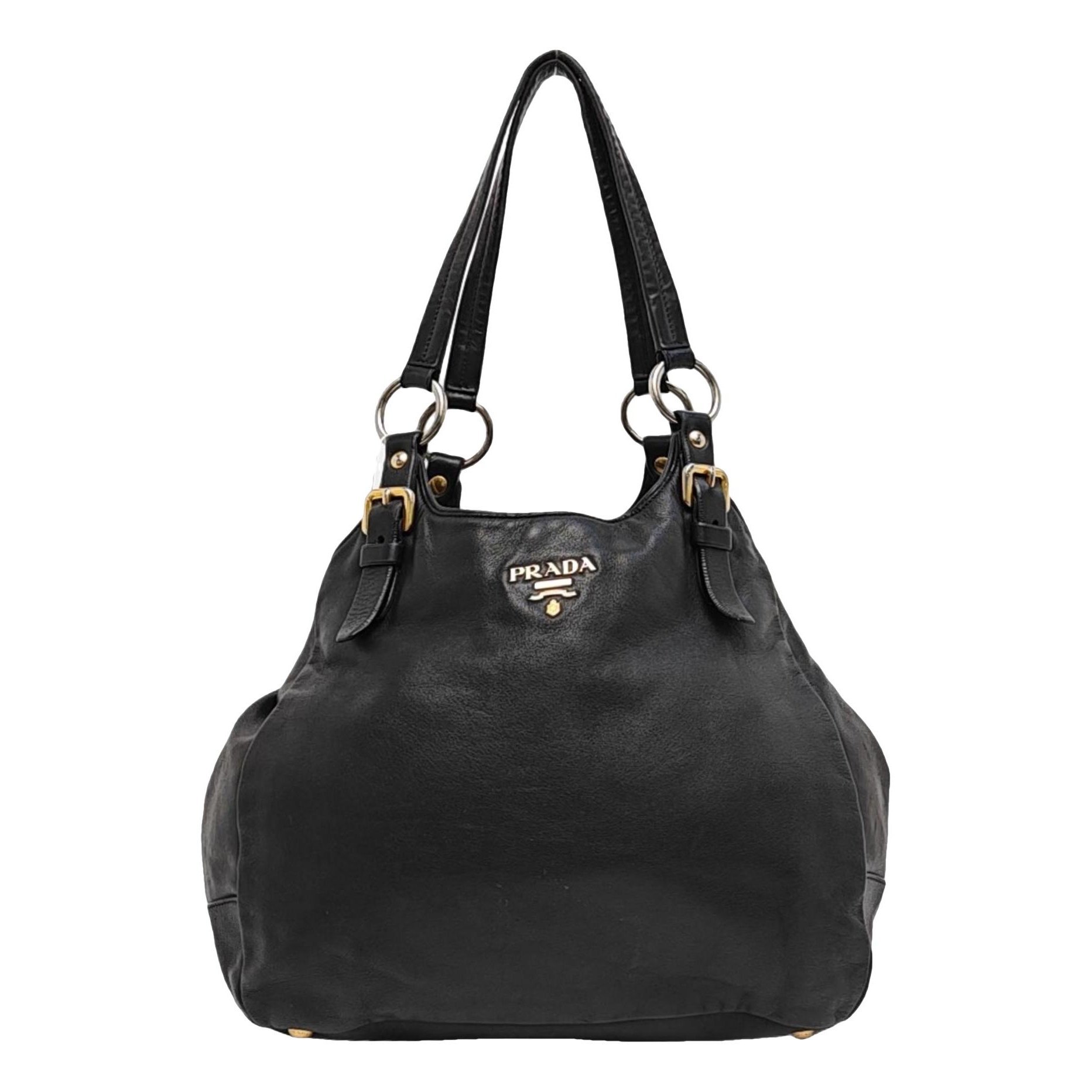 Moon leather handbag