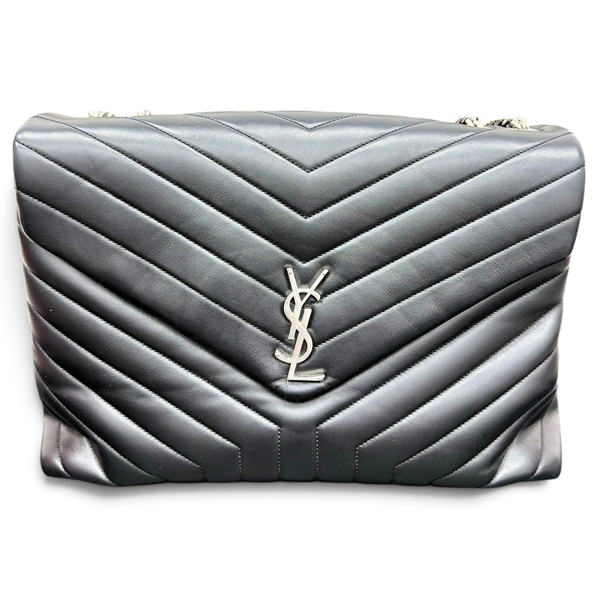 Loulou leather handbag