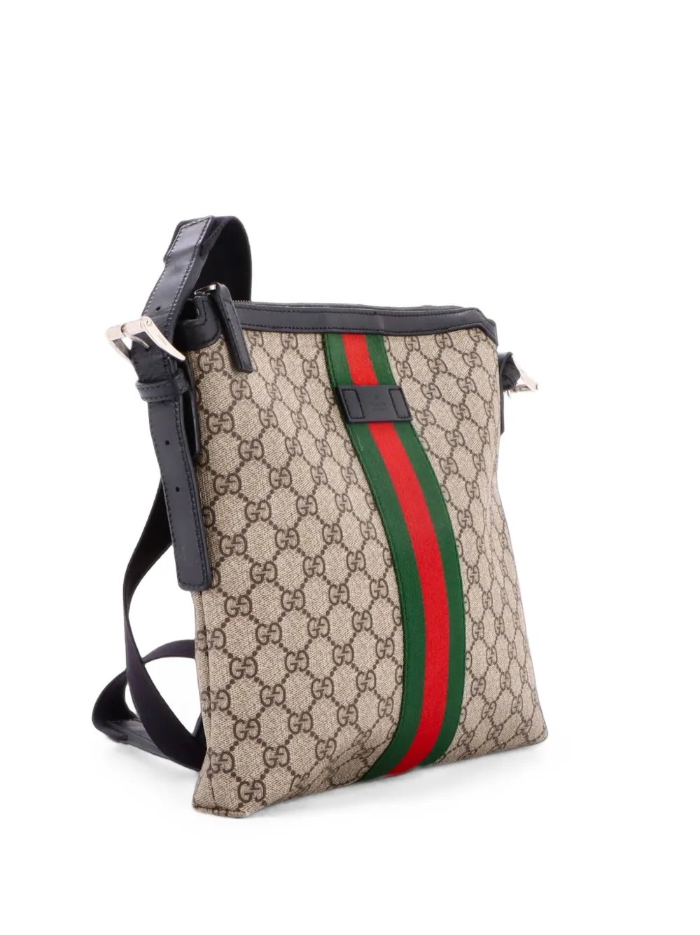 Web Messenger Bag GG Coated Canvas Medium crossbody bag