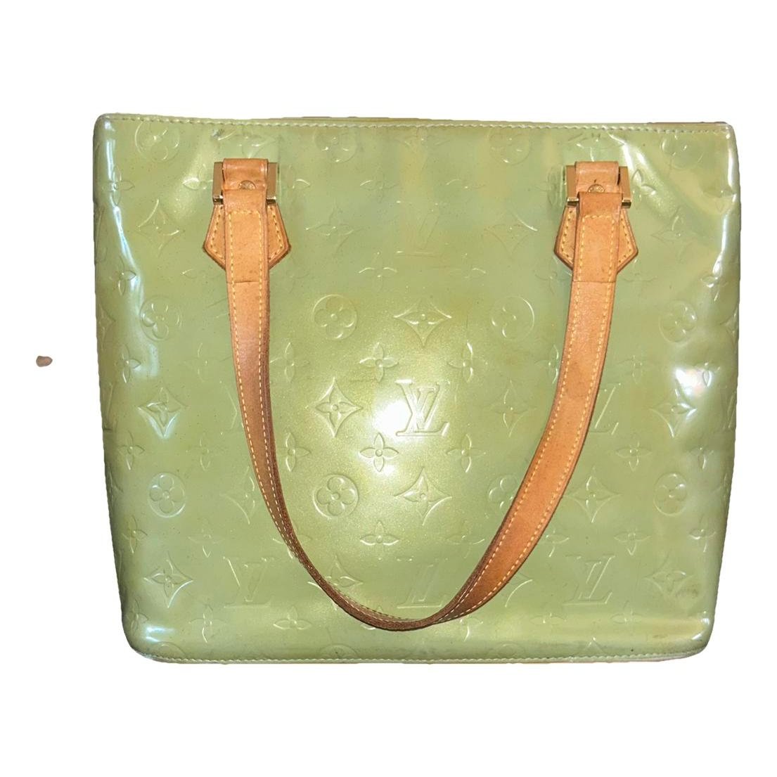Houston patent leather handbag