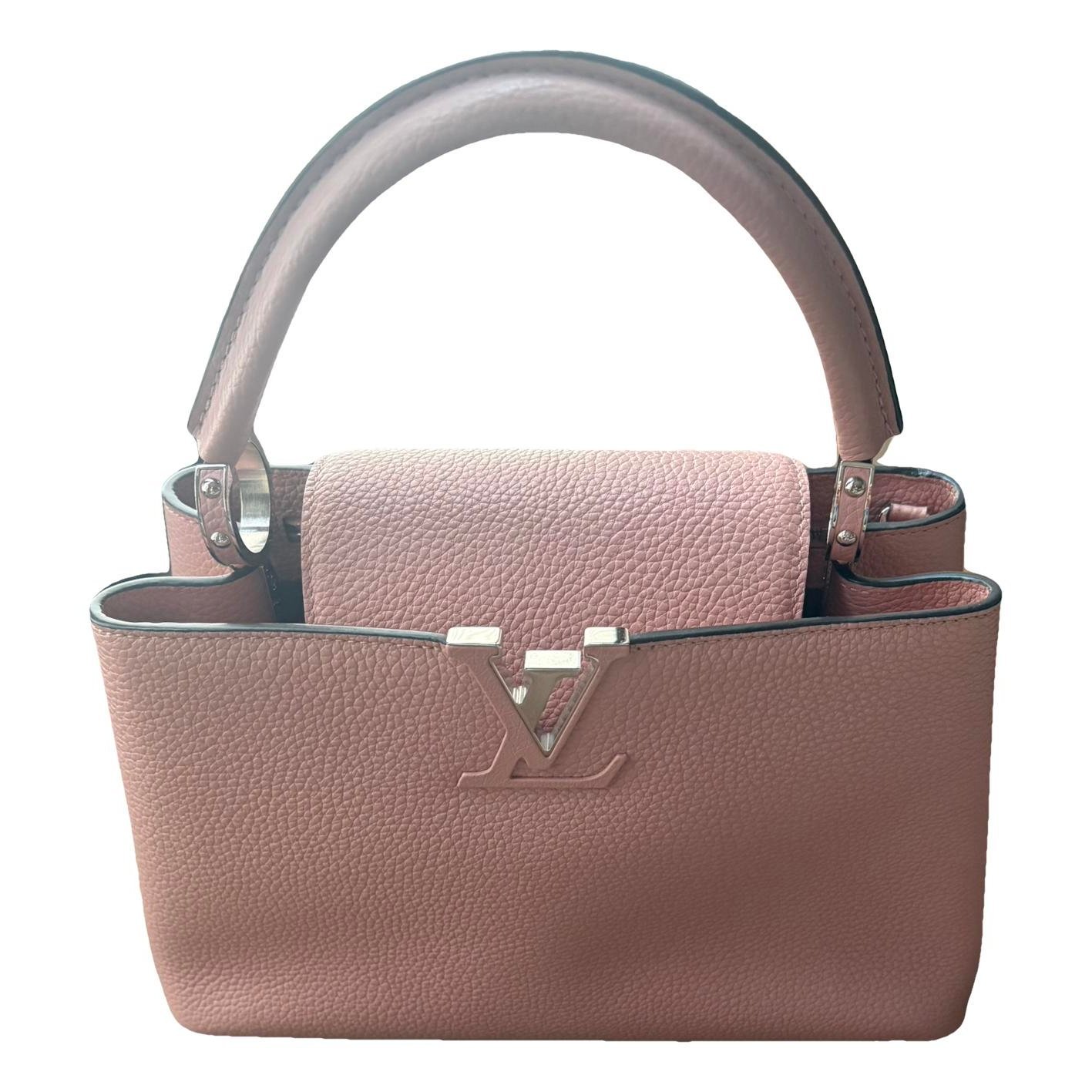 Capucines leather handbag