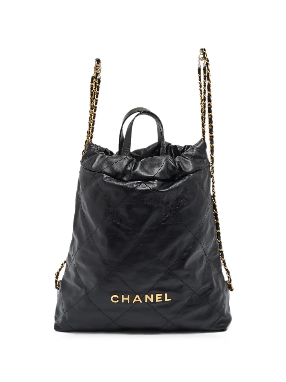 22 quilted backpack