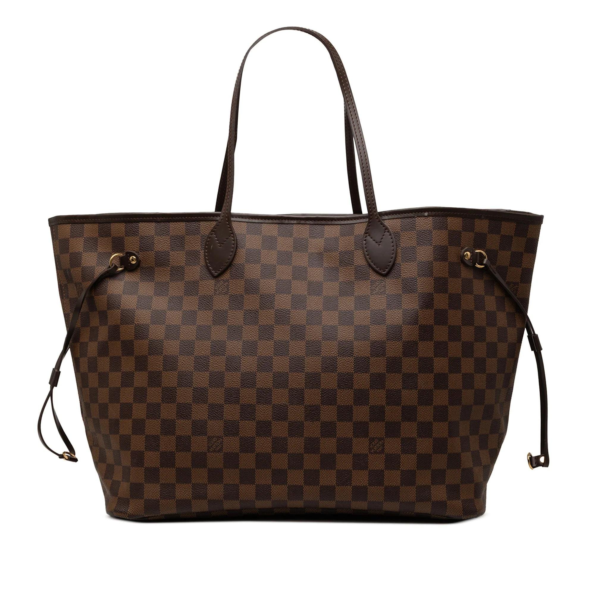 Neverfull leather tote