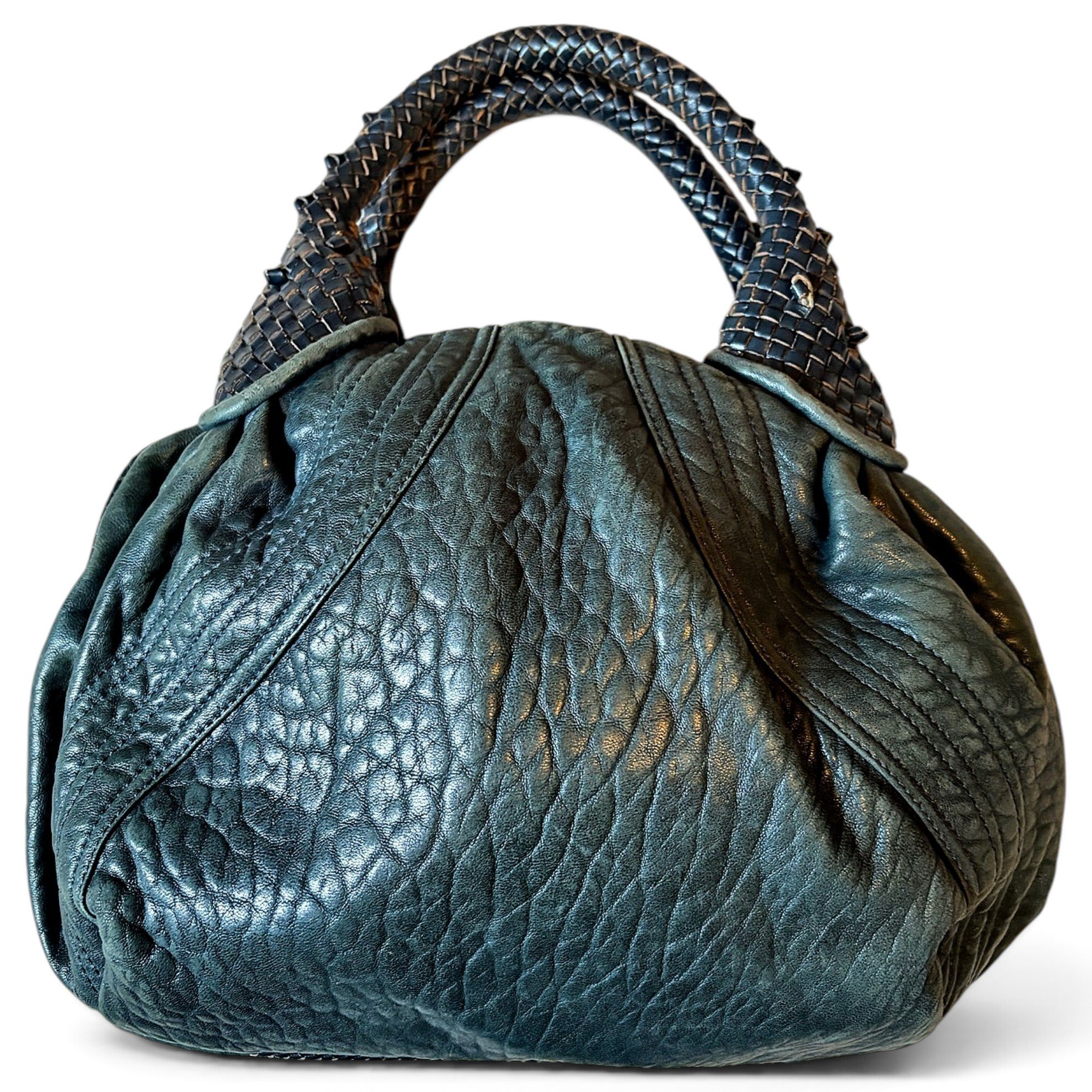 Spy leather handbag
