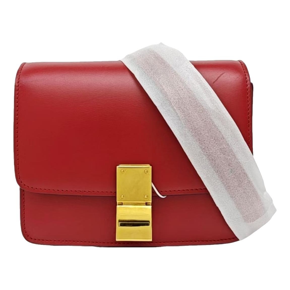 Classic leather handbag