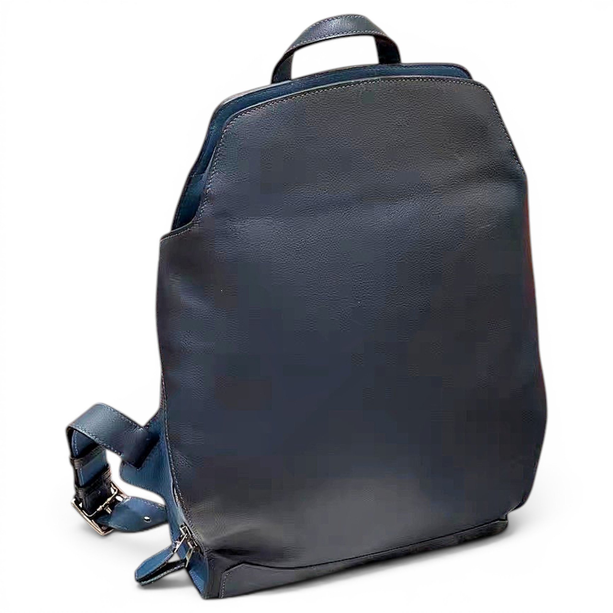 Leather backpack