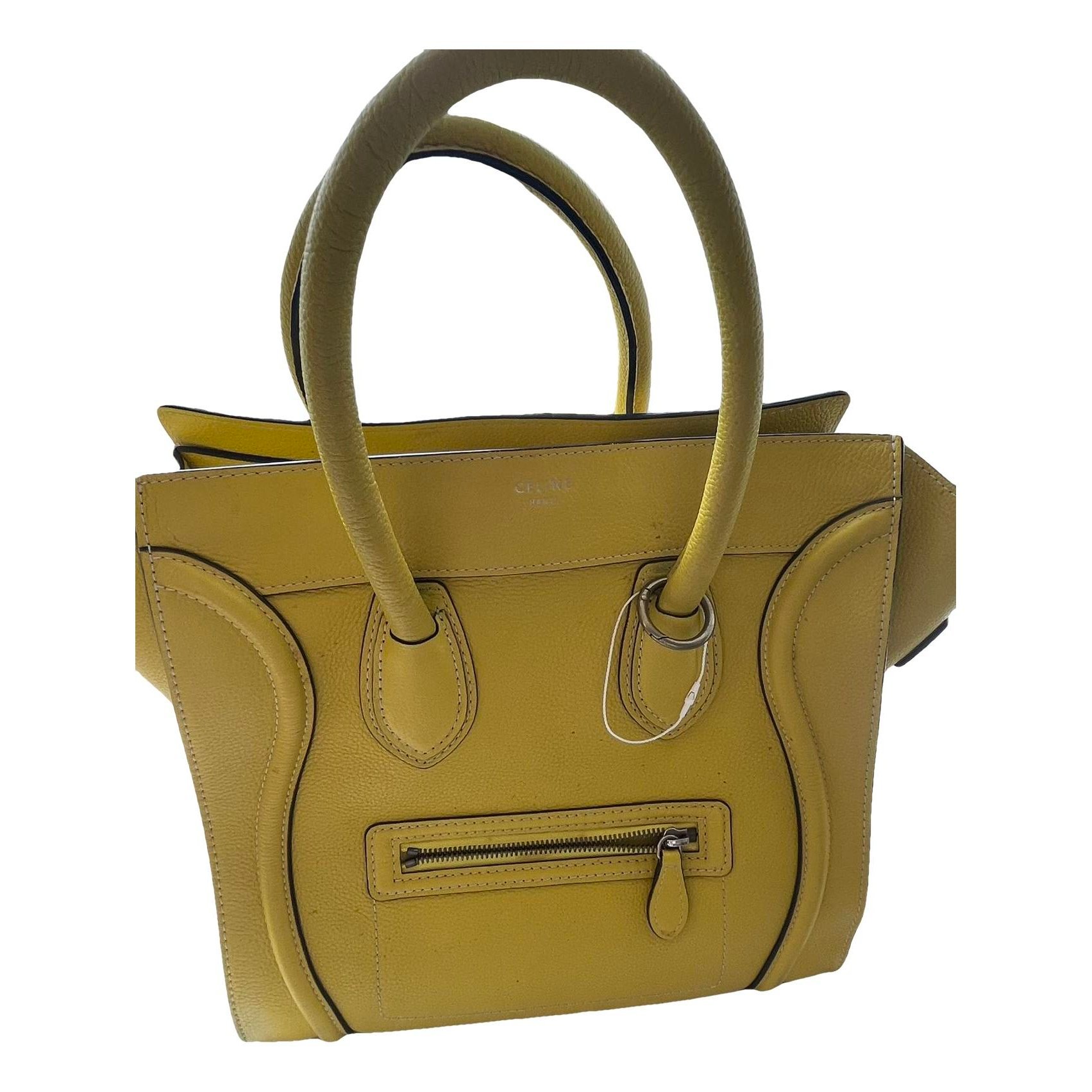 Luggage leather handbag
