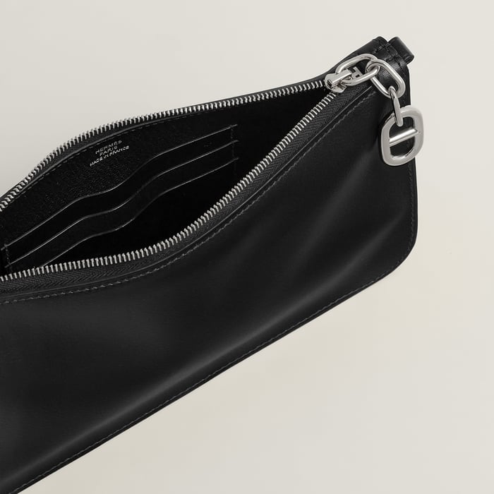 Noir Zipengo Chaine d'Ancre to Go Pouch