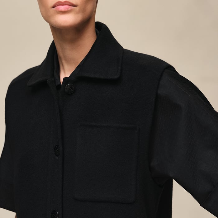 Noir Overshirt Vest