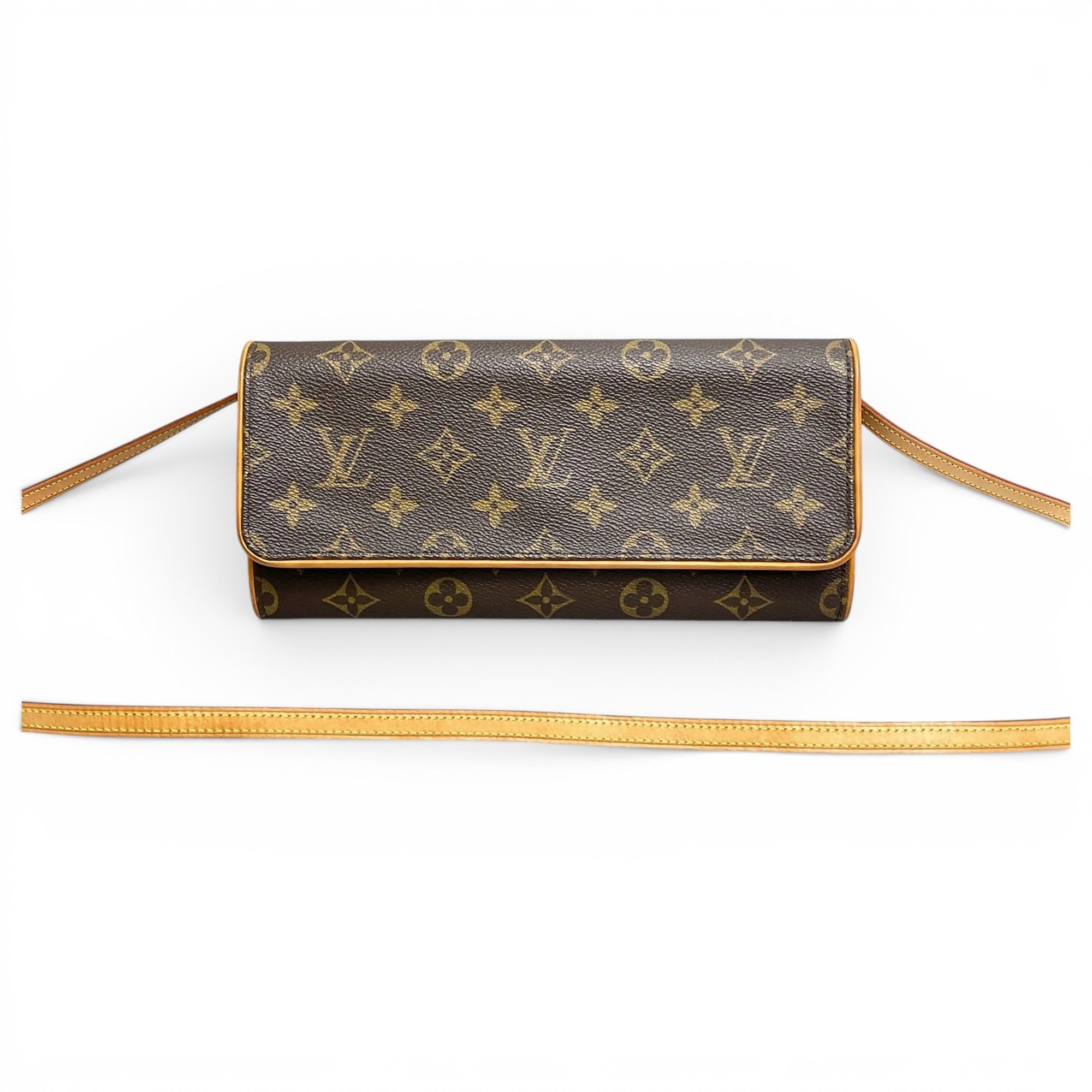 Twin vinyl handbag