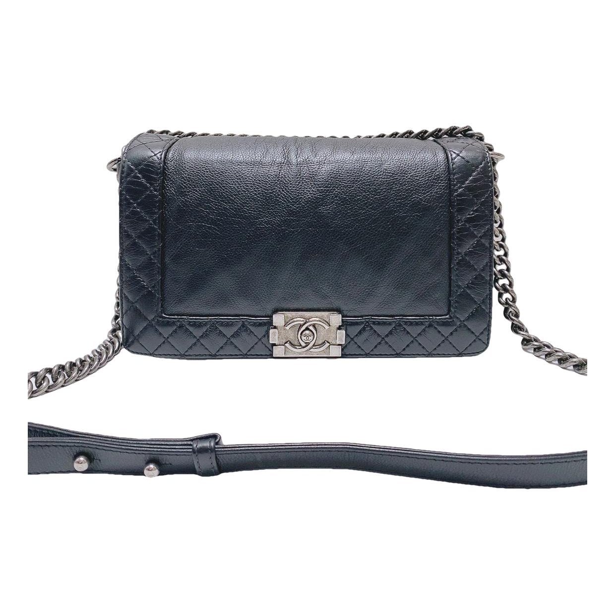 Boy leather handbag