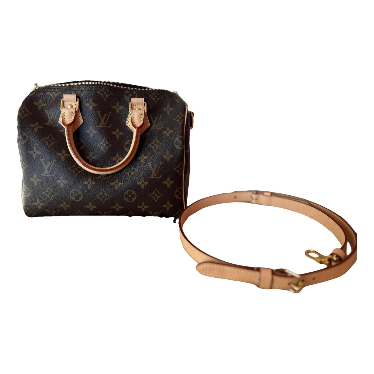 Speedy Bandoulière leather handbag