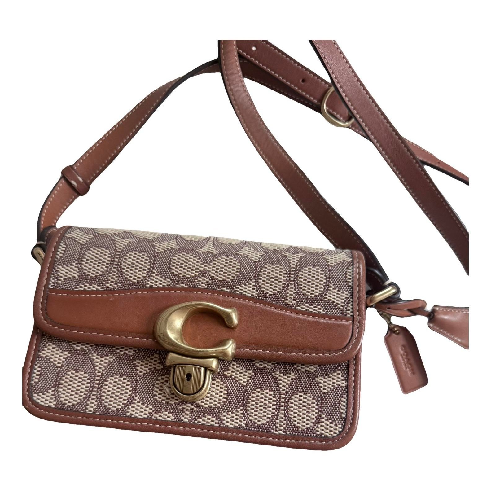 Leather crossbody bag