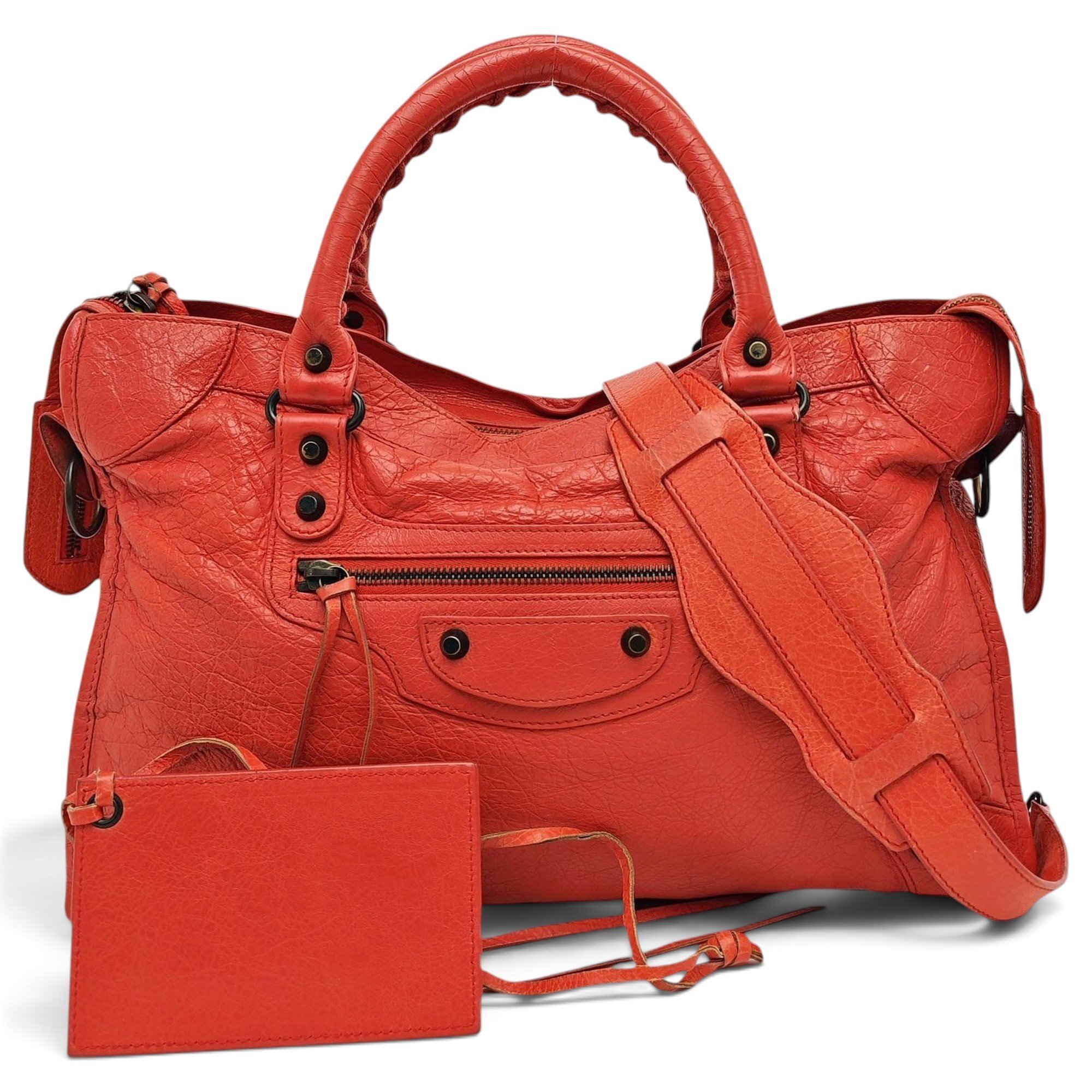 Balenciaga City leather handbag