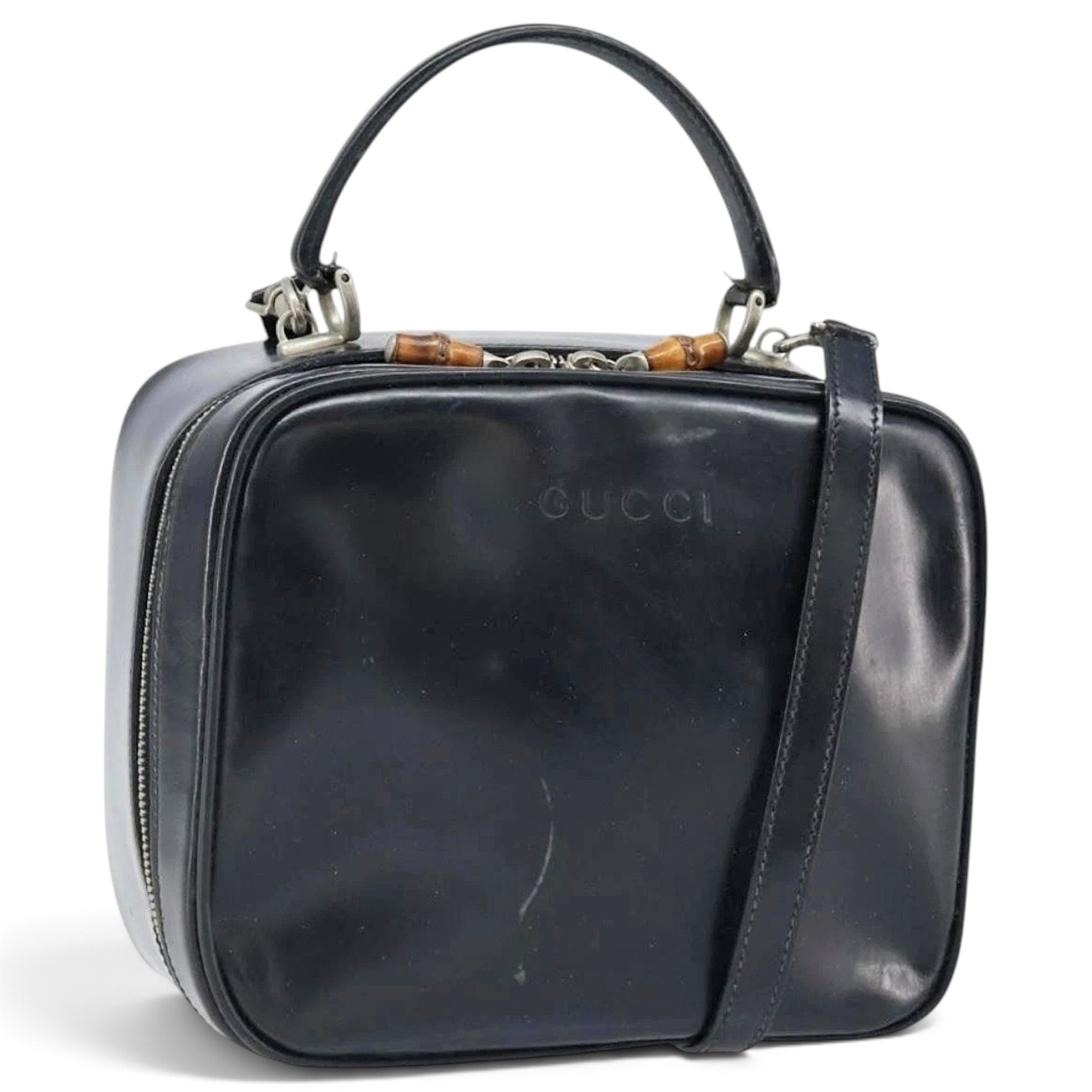 Leather handbag