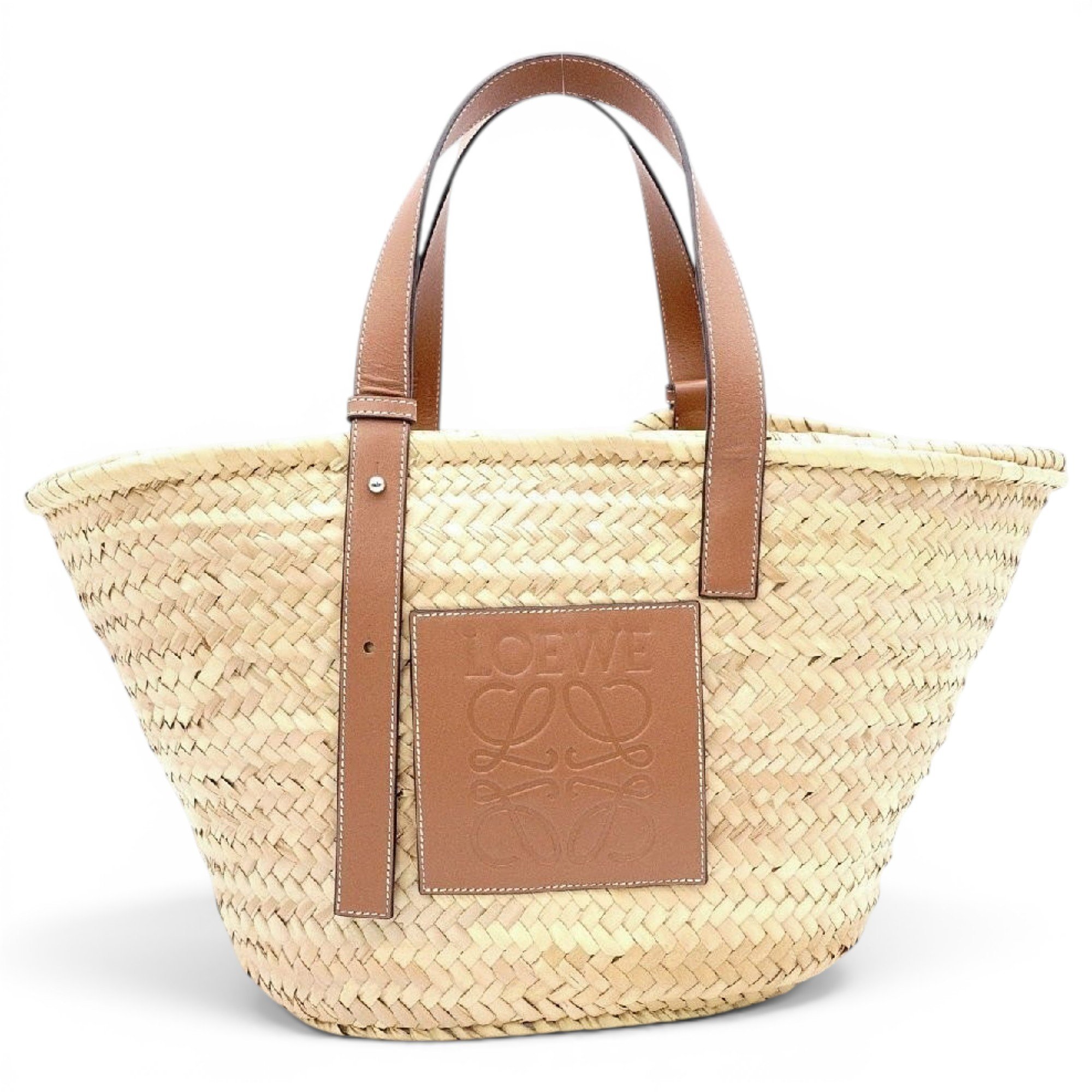Basket Bag leather handbag